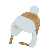 Load image into Gallery viewer, Baby Boys Girls Hat Kids Children Ear Flap Muff Winter Warm Plush Cotton Cap Outdoor Lei Feng Cap Beanie Gifts Hat 2-3 Years
