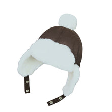 Load image into Gallery viewer, Baby Boys Girls Hat Kids Children Ear Flap Muff Winter Warm Plush Cotton Cap Outdoor Lei Feng Cap Beanie Gifts Hat 2-3 Years
