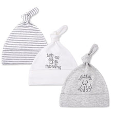 Load image into Gallery viewer, 3pcs Per Lot Baby Hats 100% Cotton Printed Baby Hats &amp; Caps For 0-6 Months Newborn Baby Accessories Dropshipping KF268

