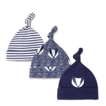 Load image into Gallery viewer, 3pcs Per Lot Baby Hats 100% Cotton Printed Baby Hats &amp; Caps For 0-6 Months Newborn Baby Accessories Dropshipping KF268
