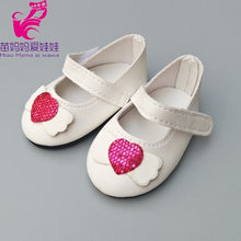 Load image into Gallery viewer, 7cm doll shoes for 43cm born baby Doll Shoes sneackers fit For 18 inch Doll shoes Toy Boots Doll Accessories
