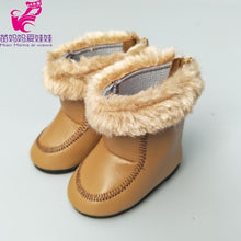 Load image into Gallery viewer, 7cm doll shoes for 43cm born baby Doll Shoes sneackers fit For 18 inch Doll shoes Toy Boots Doll Accessories
