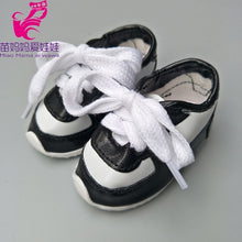 Load image into Gallery viewer, 7cm doll shoes for 43cm born baby Doll Shoes sneackers fit For 18 inch Doll shoes Toy Boots Doll Accessories
