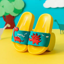 Load image into Gallery viewer, 2020 New Cute Kids Slippers Dinosaur Children Baby Home Slippers Waterproof Breathable Non-slip Boys Girls Home Shoes
