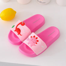 Load image into Gallery viewer, 2020 New Cute Kids Slippers Dinosaur Children Baby Home Slippers Waterproof Breathable Non-slip Boys Girls Home Shoes
