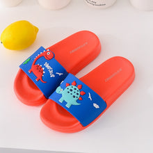 Load image into Gallery viewer, 2020 New Cute Kids Slippers Dinosaur Children Baby Home Slippers Waterproof Breathable Non-slip Boys Girls Home Shoes
