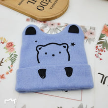Load image into Gallery viewer, 2020 New Fashion Children Winter Hats Baby Kids Girl Solid Knitted Beanies Caps Hair Ball Thick Baby Boys Girls Winter Warm Hat
