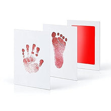 Load image into Gallery viewer, Baby Footprints Handprint Ink Pads Pet Paw Prints Souvenir Safe Non-toxic Ink Pads Kits for Baby Pet wholesale Dropshipping
