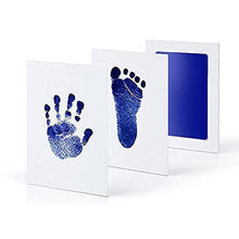 Load image into Gallery viewer, Baby Footprints Handprint Ink Pads Pet Paw Prints Souvenir Safe Non-toxic Ink Pads Kits for Baby Pet wholesale Dropshipping
