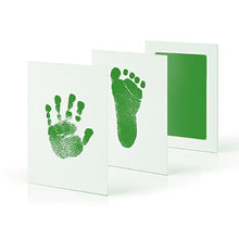 Load image into Gallery viewer, Baby Footprints Handprint Ink Pads Pet Paw Prints Souvenir Safe Non-toxic Ink Pads Kits for Baby Pet wholesale Dropshipping
