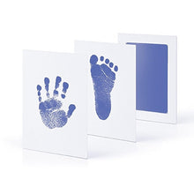 Load image into Gallery viewer, Baby Footprints Handprint Ink Pads Pet Paw Prints Souvenir Safe Non-toxic Ink Pads Kits for Baby Pet wholesale Dropshipping
