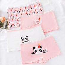 Load image into Gallery viewer, 4 Pcs/lot Children Panties Briefs Kids Underwear Baby Cotton Sweet Design Panties  Cute Underpants Children Clothing
