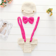 Load image into Gallery viewer, New Knitting Baby Hat Newborn Photography Props Cute Photography Props Children Cap For Girls Hat Baby Girl Clothing
