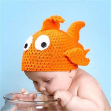 Load image into Gallery viewer, New Knitting Baby Hat Newborn Photography Props Cute Photography Props Children Cap For Girls Hat Baby Girl Clothing
