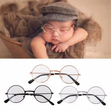 Load image into Gallery viewer, Newborn Baby Clothing Accessories Girl Boy Flat Glasses Photography Props Gentleman Studio Shoot
