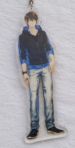 1pcs 12cm Factory Price!Yaoi Fan BL Love Ogeretsu Tanaka BITCH-BO YARICHIN Ten Count  Doubleside Keyrings Pendant Car Key Holder