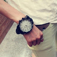 Load image into Gallery viewer, LinTimes Unisex Women Men Wristwatch Sports Watches Outdoor Fashion Quartz Watch Large Round Dial Wristwatch
