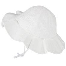 Load image into Gallery viewer, Baby Summer Outdoor Bucket Hat Kids Children Floral Panama Cap Sun Beach Caps Lovely Lace Princess Brim Baby Girl Sun Hat
