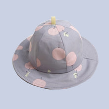 Load image into Gallery viewer, Baby Summer Outdoor Bucket Hat Kids Children Floral Panama Cap Sun Beach Caps Lovely Lace Princess Brim Baby Girl Sun Hat
